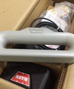 WARN 87800 M8000-S Series Electric 12V Winch with Synthetic Rope: 3/8" Diameter x 100' Length, 4 Ton (8,000 lb) Pulling Capacity 28 71qHEts8txL