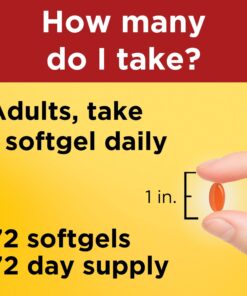 Nature Made CoQ10 100mg, Dietary Supplement for Heart Health Support, 72 Softgels, 72 Day Supply 72 Count (Pack of 1) 15 71qHSjnIML