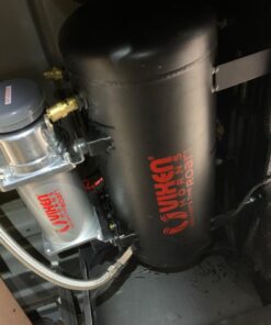 Vixen Horns Train Horn Kit for Trucks/Car/Semi. Complete Onboard System- 150psi Air Compressor, 2 Gallon Tank, 4 Trumpets. Super Loud dB. Fits Vehicles like Pickup/Jeep/RV/SUV 12v VXO8560/4124B 150 PSI + 2 GAL 21 71qIx2CcJjL