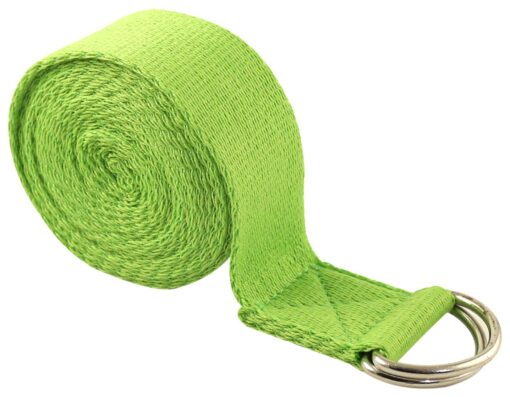 FIT SPIRIT Fitness Exercise Yoga Strap Green 10ft