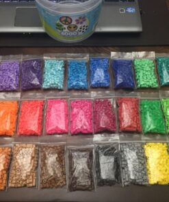 Perler Multi Mix Assorted Fuse Bead Bucket, 6000 pcs 48 71qKFl06dyL