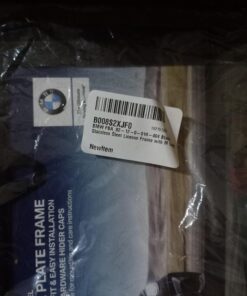 BMW Black Stainless Steel License Frame with M Logo 26 71qKd1JdGL