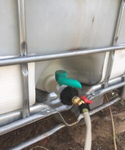 275-330 GALLON IBC TOTE TANK ADAPTER 2" NPS Fine x BRASS Hose FAUCET VALVE 18 71qKgNv32FL