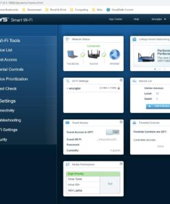 Linksys Mesh Wifi 5 Router, Tri-Band, 2,000 Sq. ft Coverage, Supports Guest WiFi, Parent Control, 20+ Devices, Speeds up to (AC2200) 2.2Gbps - MR8300 2000 ft, 20+ Devices, 2.2 Gbps 36 71qKhN8KoUL