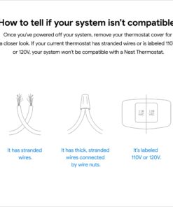 Google Nest Thermostat - Smart Thermostat for Home - Programmable Wifi Thermostat - Snow 36 71qLnVU5jS