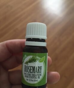 Healing Solutions 10ml Oils - Rosemary Essential Oil - 0.33 Fluid Ounces 0.33 Fl Oz (Pack of 1) 24 71qMSXBSI5L