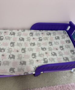 Waterproof Crib Mattress Protector | Toddler Mattress Cover 52” x 28” | Baby Crib Mattress Protector Pad Waterproof | Crib Mattress Cover | Crib Liner Bamboo Jacquard | Quiet Protector by iLuvBamboo Crib (52" x 28") 21 71qNYMnsq0L