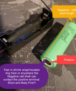 abcGoodefg 1Slot 3.7V 18650 Battery Holder Case Plastic Battery Storage Box with Pin 10 Pack (10 Pcs 1 Solts) 10 Pcs 1 Solts 18 71qObLdmRWL