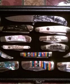 Novel Box Large Glass Top Black Leatherette Metal Clasp Jewelry Display Case 14.75X8.25X2.1 + NB Cleaning Cloth Large: 14.75X8.25X2.1 23 71qOnHQsWiL