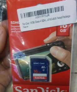 SanDisk 16GB Class 4 SDHC Flash Memory Card - 2 Pack SDSDB2L-016G-B35 Retail Package 5 71qPDpM2FEL