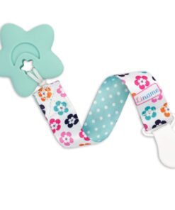 Liname Neutral Pacifier Clip - 3 Pack Pacifier Clips for Boys & Girls - Binky Holder Soothie Paci Clip Binkie Clip - Unisex Pacifer Clip - Baby Pacifier Clip and Pacifier Holder Spring Flowers 22 71qPKPqrBzL