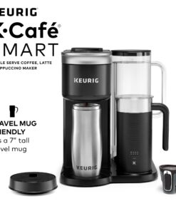 Keurig K-Cafe SMART Single Serve K-Cup Pod Coffee, Latte and Cappuccino Maker, Black 61 71qPpNkeC9L