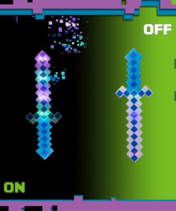Fun Central LED Light Up Pixel 8-Bit Toy Sword for Kids 9 71qQDPCh2L