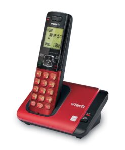 Alternative view of VTech CS6719-16 DECT 6.0 Phone with Caller ID/Call Waiting, 1 Cordless Handset, Red 1 Handset