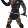 California Costumes Toys Special Ops Ninja Large Green/Brown Standard Packaging 7 71qQILoerbL