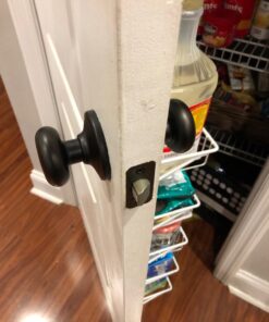 Kwikset Juno Interior Passage Door Knob, Handle For Closet and Hallway Doors, Non-Locking Doorknob in Venetian Bronze, with Microban Protection No Size Transitional 27 71qQbAFn2L