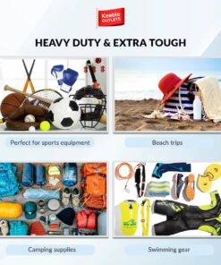 Keeble Outlets Soccer Ball Bag for Coaches and Players | Sports Equipment Bag or Beach Bag with Shoulder Strap | 30 * 40 inches Large Mesh Bag for Equipment Storage, Soccer Balls Without Pocket 10 71qR9qoM13L