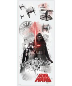 Alternative view of RoomMates RMK3080GM Star Wars The Force Awakens Ep Vii Villians Burst Peel and Stick Giant Wall Decal