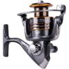 PLUSINNO HongYing Series Fishing Reels Spinning Freshwater Saltwater with 5.2:1 Gear Ratio Metal Body Left/Right Interchangeable Collapsible Handle Spinning Fishing Reel HA3000 Fishing Reel 57 71qSDnM3BL