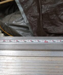 Starrett Tape Measure Stix with Adhesive Backing - Mount to Work Bench, Saw Table, Drafting Table - 1/2" x 12', English Metric, Right-Left Reading - SM412WRL White 38 71qSnl68GSL