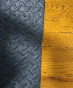 ProsourceFit Puzzle Exercise Mat ½”, EVA Interlocking Foam Floor Tiles for Home Gym, Mat for Home Workout Equipment, Floor Padding for Kids, Available in Packs of 24 SQ FT, 48 SQ FT, 144 SQ FT Black - 1/2 Inch - 24 Sq Ft - 6 Tiles 24 71qTZeMRKcL