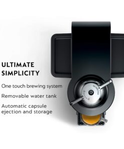 Nespresso Vertuo Coffee and Espresso Machine by De'Longhi, Piano Black Machine Only 23 71qTcM4Op9L 1