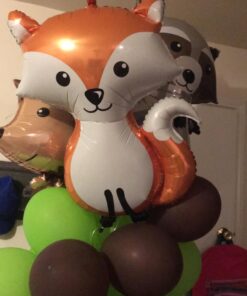 Woodland Fox Critter 36" Mylar Balloon 22 71qUlzjAwL