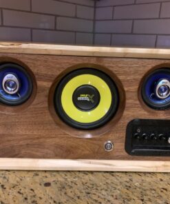 Pyle 4" Car Sound Speaker (Pair) - Upgraded Blue Poly Injection Cone 2-Way 180 Watt Peak w/ Non-fatiguing Butyl Rubber Surround 110 - 20Khz Frequency Response 4 Ohm & 3/4" ASV Voice Coil - PL42BL 32 71qV 1T06ZL