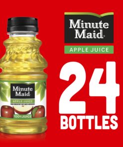 Minute Maid Apple Juice with Vitamin C, Fruit Juice Drink, 10 Fl Oz, 24 Pack 10 Fl Oz (Pack of 24) 13 71qVLMqPFGL