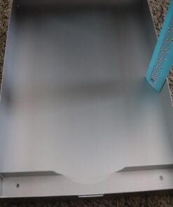 Amazon Basics Metal Clipboard with 2 Compartments and Interior 250 Sheet Paper Storage, 14.09 x 9.21 x 2.6 Inches, letter size, Silver 49 71qXQhI2x0L