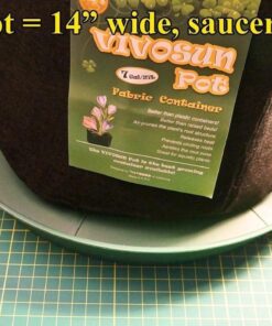 Hydrofarm HGS16P Green Premium, Pack of 10 Saucers, 16 inches 8 71qYf6ly57L