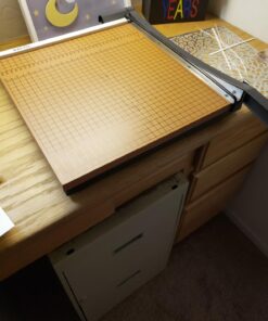 X-ACTO 26615 Square Commercial Grade Wood Base Guillotine Trimmer, 15 Sheets, 15-Inch x 15-Inch 15 In x 15 In 23 71qZTxn996L