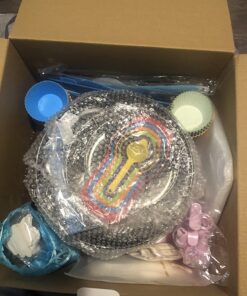 Cake Decorating Kit,635 Pcs Decorating Supplies With 3 Springform Pan Sets Icing Nozzles Rotating Turntable Cake Topper Piping Bags Carrier Holder,Cake Baking Set Tools 635 PCS 24 71qZXrKxYEL