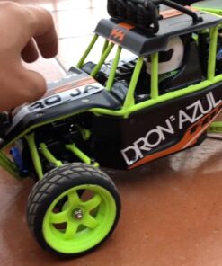 BQLZR Black and Green RC 1: 10 On-Road Racing Car 290143 Wheel Rims & Tires Pack of 4 Black + Green RC1:10 18 71qZrj2 K0L