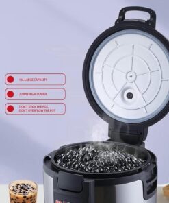 2200W Tapioca Boba Pearl Cooker, Commercial 16L Fully Automatic Pearl Pot With Non-Stick And Touchscreen Design, Sago Cooker For Boba Tea/Bubble Tea 9 71qZxVvPSBL