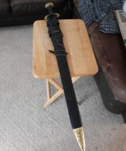 Medieval Warrior 9th Century Viking Handmade Handforged Heavy Duty Real Sword Comes with Scabbard BK-217 22 71qZyao4kTL