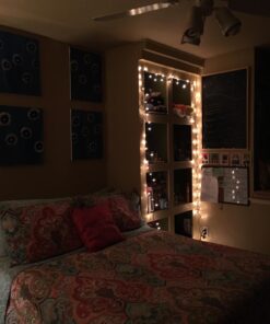 Noma/Inliten Holiday Wonderland 100-Count Clear Christmas Light Set,Green Wire 40 71qavN4SD L