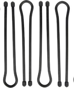 Alternative view of Nite Ize GTPP18-01-R8 Original Gear Rubber Twist Tie, 18" - 6 Pack, Black