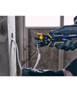 IRWIN VISE-GRIP Wire Stripper, 2 inch Jaw, Cuts 10-24 AWG, ProTouch Grip for Maximum Comfort (2078300) Wire Stripper Only 22 71qb36Fq72L