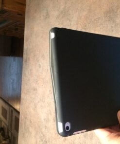 JETech Case for iPad Air 2 (2nd Generation), Smart Cover Auto Wake/Sleep (Black) Black 38 71qbFCpiTcL