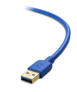 Cable Matters USB 3.0 Cable (USB 3 Cable, USB 3.0 A to B Cable) in Blue 6 ft 6 Feet 1 12 71qbWKaRYL