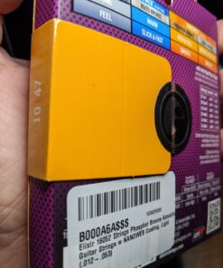 Elixir Strings - Acoustic Phosphor Bronze with NANOWEB Coating - Elixir Acoustic Guitar Strings - Light (.012-.053) Light (.012-.053) 49 71qcNVYjmxL