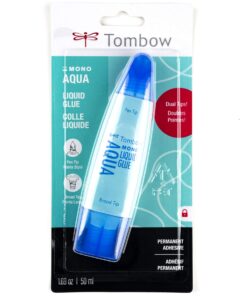 Tombow 52180 MONO Aqua Liquid Glue, 1.69 Ounce, 1-Pack. Dual Tip Dispenser for Precise to Full Coverage Application that Dries Clear Original Version 22 71qdK7oODYL