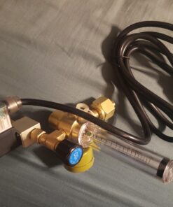 VIVOSUN Hydroponics CO2 Regulator Emitter System with Solenoid Valve Flowmeter for Grow Room Grow Tent Garden House Aquarium 51 71qdRRQ5HL