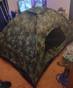 Sutekus Tent Camouflage Patterns Camping Tent Backpacking Tent for Camping Hiking 【Outdoor Equipment】 Single 40 71qdl2izKdL