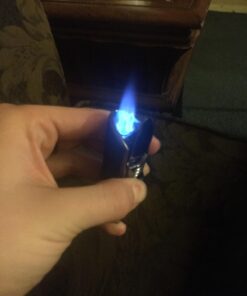 Scorch Torch Triple Jet Flame Butane Cigarette Torch Lighter with Cigar Punch Attachment Black 22 71qe28xbOuL