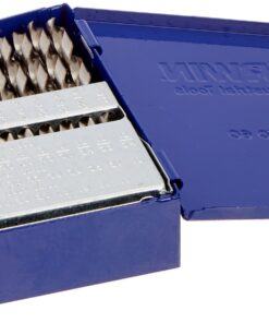 Alternative view of IRWIN Drill Bit Set, 60-Piece (80181) 60pc Metal Index HSS