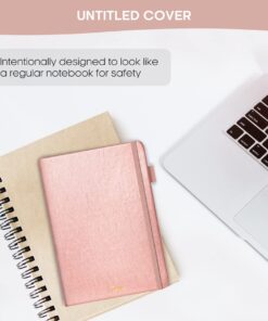 Taja Address Book with Alphabetical Tabs,Hardcover Address Book Large Print for Record Contacts, Small Address Book to Store All Your Important Informations In One Place - Rose Gold a. Rose Gold 10 71qf10KMxqL