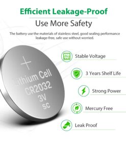 LiCB CR2032 3V Lithium Battery(10-Pack) 26 71qfDhIE7TL