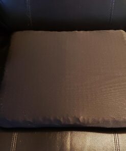 KYSMOTIC Gel Seat Cushion for Long Sitting (Super Large & Thick), Soft & Breathable, Gel Chair Cushion for Wheelchair, for Hip Pain, Gel Seat Cushion for Office Chair (1 Cushion+1 Cover) Black Cover+rose Red Cushion 23 71qfx3iEwiL